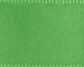 Green Flash Double Faced Satin Ribbon #555