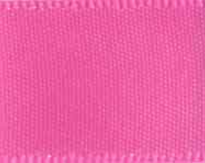 Hot Pink Double Faced Satin Ribbon #156