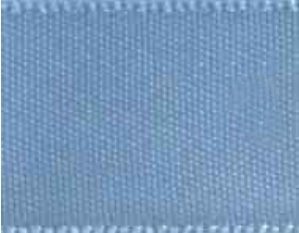 French Blue Double Faced Satin Ribbon #332