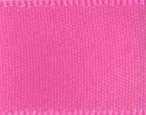 Hot Pink Single Faced Satin Ribbon #156