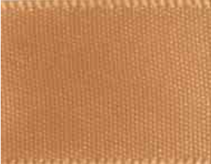 Old Gold Single Faced Satin Ribbon #690