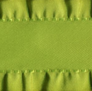 Citrus Double Ruffle Ribbon #027