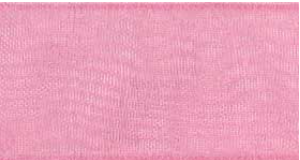 Dusty Rose Sheer Organdy #219