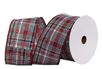 Trend Red Gray Plaid Wired - 7753.60/10-631