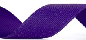 Regal Purple Dazzle Grosgrain Ribbon #470