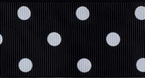 Black and White Polka Dots #030