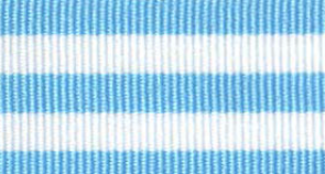 Baby Blue Striped Grosgrain #212