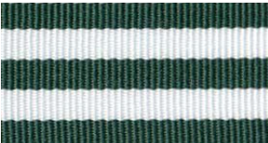 Hunter Striped Grosgrain #035