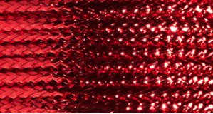 Red Metallic Cord #609