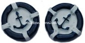 Blue Anchor Flat Back Resins