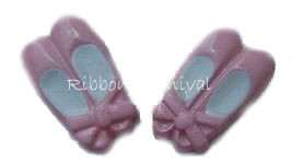Ballet Slippers Flat Back Resins