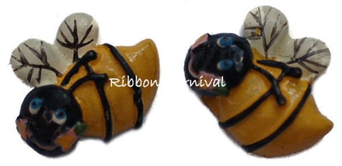 Bumblebee Flat Back Resins
