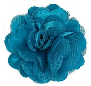 Rosette flowers - Turquoise