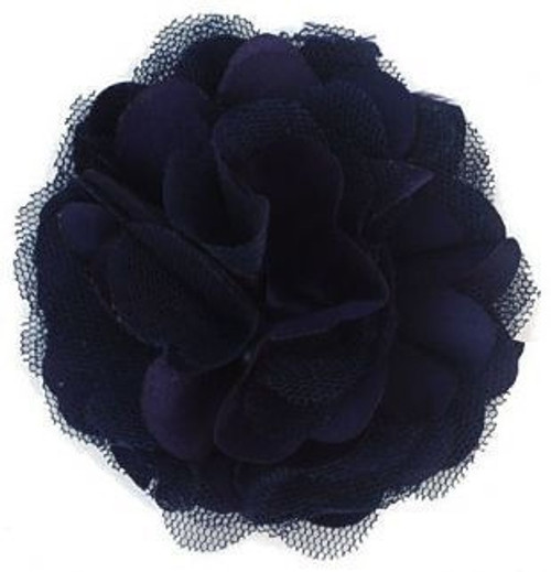 Rosette flowers - Navy