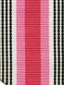 Black Licorice Twist  Preppy Stripe Ribbon