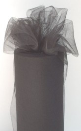 Black Tulle Fabric