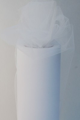 White Tulle Fabric