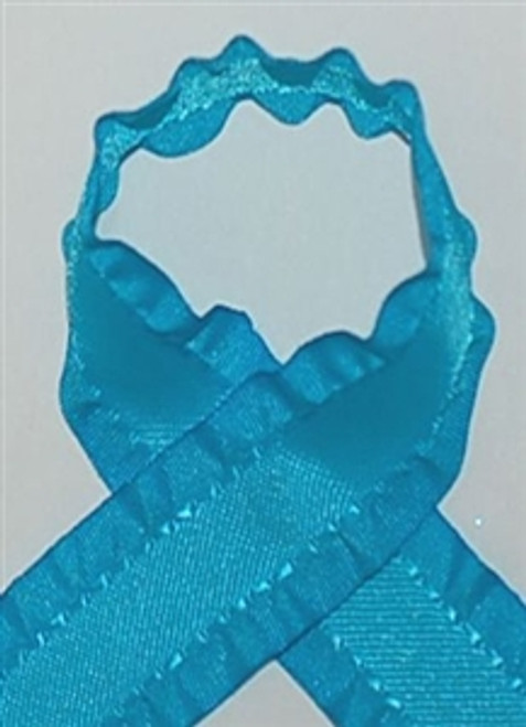 Blue Organza Ribbon, Turquoise Ribbon