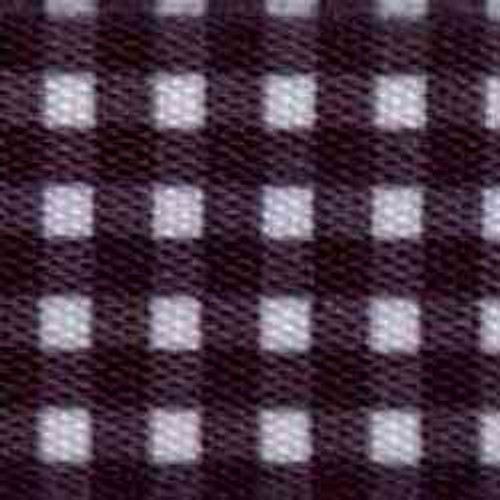 1 1/2 Black Printed Mini Gingham Ribbon