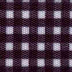 Black Printed Mini Gingham Ribbon