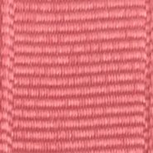 Coral Rose Offray Grosgrain Ribbon