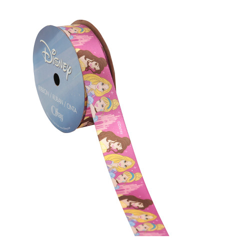 Princess Pink Castle Printed Ribbon