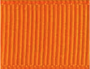 Tangerine Grosgrain Ribbon #668