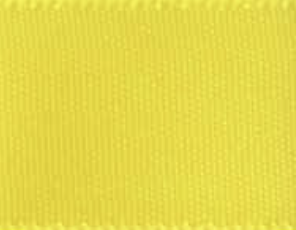 Lemon Double Faced Satin Ribbon #640