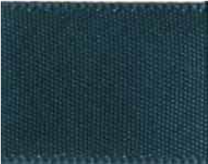 Teal Double Faced Satin Ribbon #347