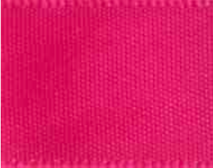 Shocking Pink Double Faced Satin Ribbon #175