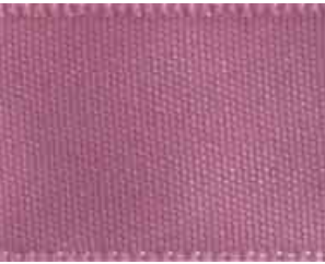 Rosy Mauve Double Faced Satin Ribbon #165