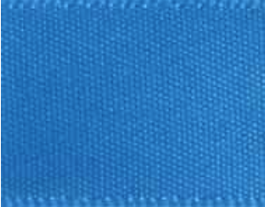 Aegean Blue Double Faced Satin Ribbon #327