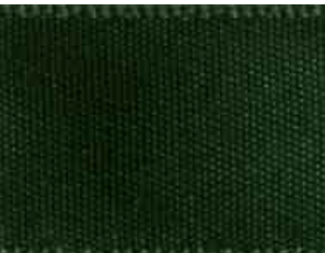 Forest Green Double Faced Satin Ribbon #587