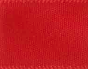 Hot Red Double Faced Satin Ribbon #252