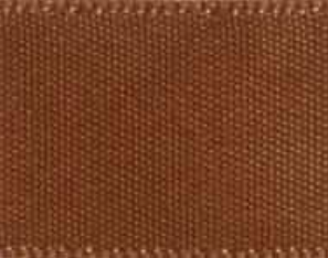 Golden Brown Double Faced Satin Ribbon #846