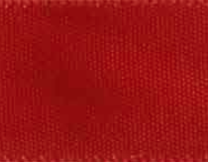 Red Single Faced Satin Ribbon #250