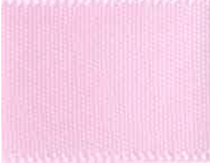 Pearl Pink Single Faced Satin Ribbon #123