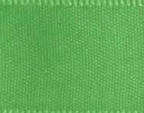 Green Flash Single Faced Satin Ribbon #555