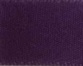 Plum Single Faced Satin Ribbon #285