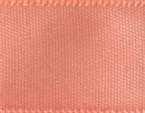 Peach Single Faced Satin Ribbon #720