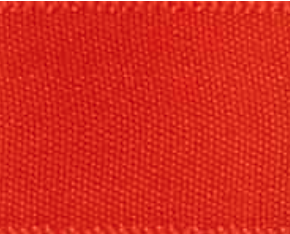 Autumn Orange Single Faced Satin Ribbon #761
