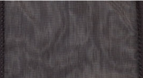 Black Wired Chiffon Ribbon #613