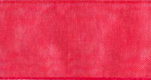Hot Coral Sheer Organdy #409
