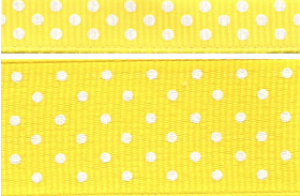 Yellow Swiss Dots #615
