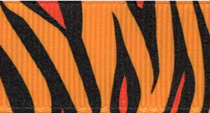 Orange Tiger Grosgrain #620