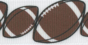 Football Printed Ribbon #523