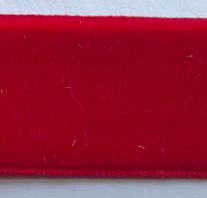 Red Viviana Velvet Ribbon #250