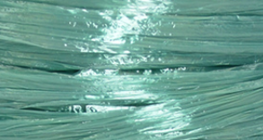 Teal Pearl Raffia #33
