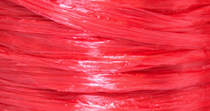 Neon Coral Pearl Raffia #172