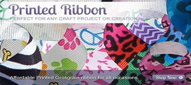 printed grosgrain ribbon suppliers